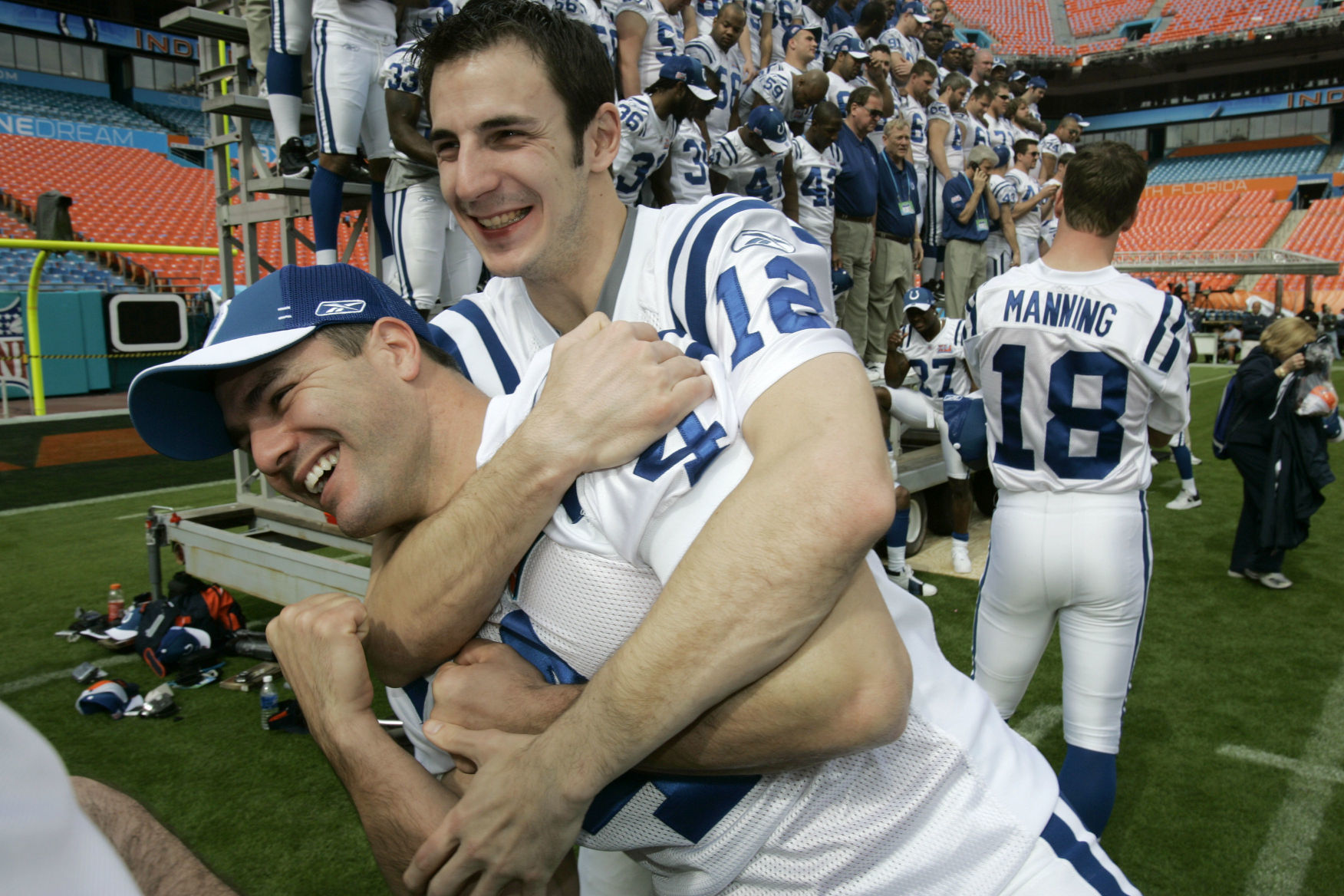 Adam Vinatieri, Jim Sorgi